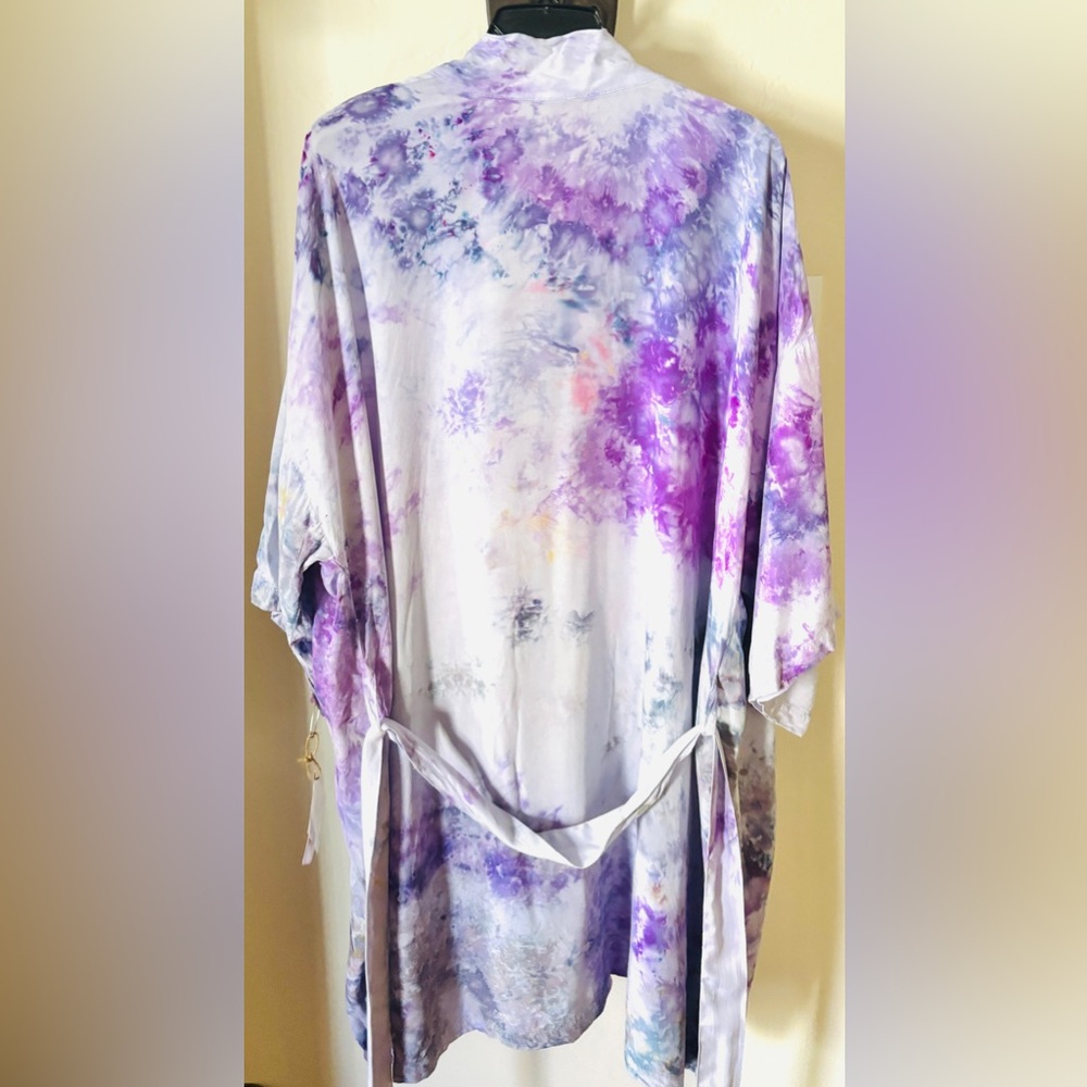 Hand Dyed Robe/Kimono - Picture 3 of 7